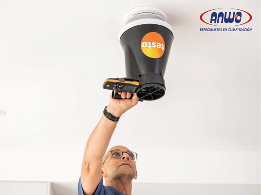 ANEMOMETRO MOLINETE TESTO 417 KIT 1 CON CONEXIÓN APP